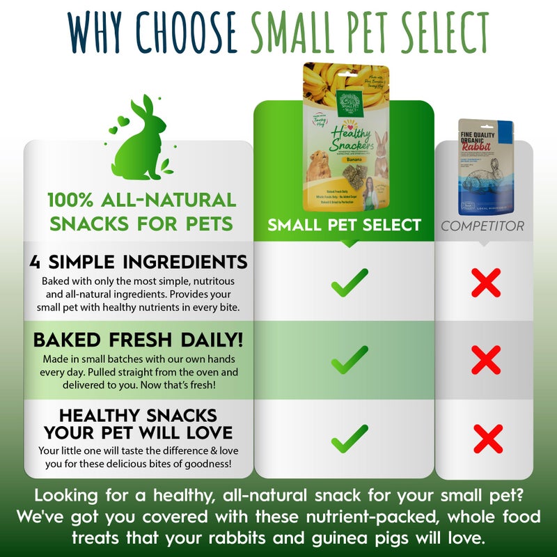 Small Pet Select - Healthy Snackers - Banana - Image 4